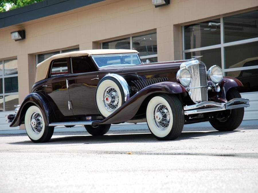  Duesenberg JN570/2601 Convertible Sedan SWB by Rollston 1934 года  (фото 2 из 2)